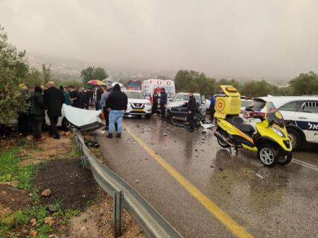المغار : مصرع شخص وعدة اصابات بحادث طرق